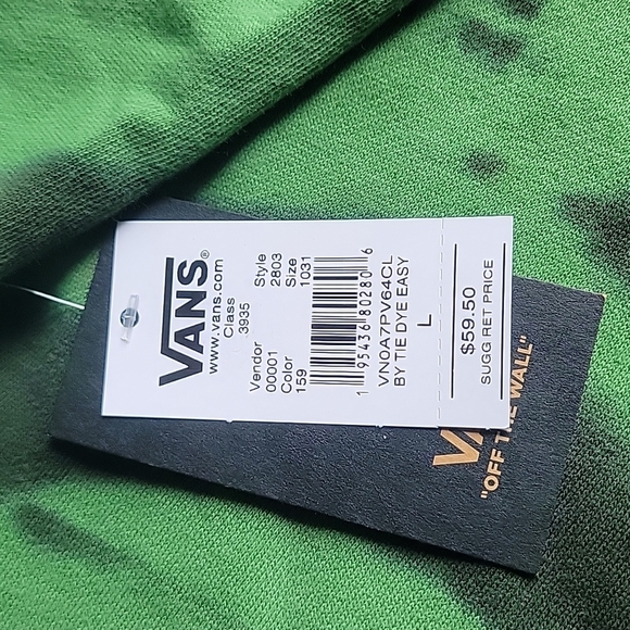 Vans Boys Tie Dye Easy Box Hoodie (8-14years) - Picture 6 of 10